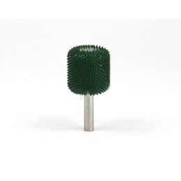 Frez Saburrtooth, cylinder z zaokrągloną krawędzią 6x25x25 mm. Gruba ziarnistość.